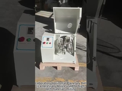 Мельница шарика 0.75KW Hoeizontal для питаясь размера материалов 1-10mm