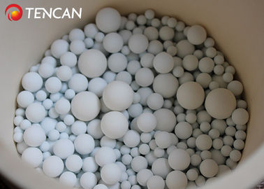 Средства массовой информации мельницы шарика высокой износостойкости, керамический меля шарик с белым цветом