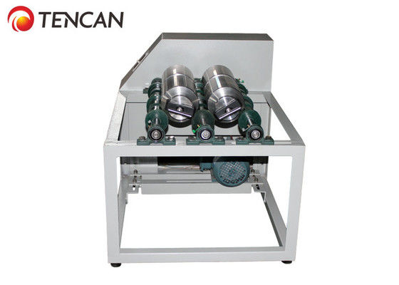 Four Working Position Rolling Ball Mill Featuring Customizable Jar Sizes and Dust Cover for Enhanced Grinding Efficiency