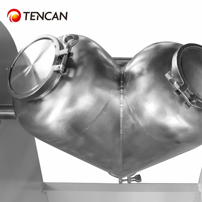 Промышленный смеситель порошка типа V 100L для смешивания удобрений и сельскохозяйственных химикатов