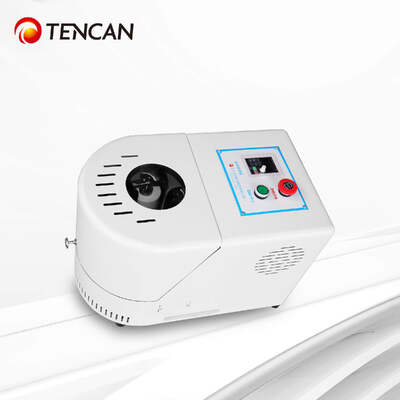 Silver Stainless Steel Compact Planetary Ball Mill for Precise Multi-Powder Grinding