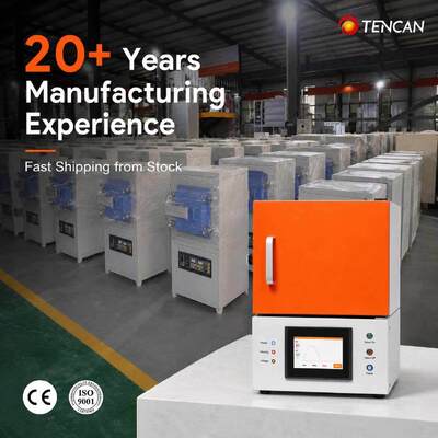 Сертифицированная TENCAN CE печь для спекания стоматологического циркония при температуре 1700°C с нагревателем MoSi2 и 7-дюймовым сенсорным экраном для керамики зубных протезов