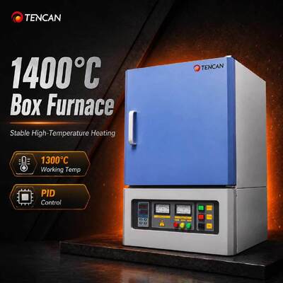 Лабораторная муфельная печь с температурой 1400°C для озоления, отжига и испытаний материалов